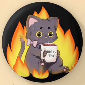 This is Fine Neko - Magnet - Hideko Merchandise - Profil