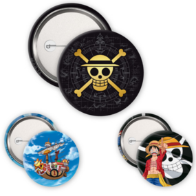 One Piece - Badge Pack - AbyStyle - Profil