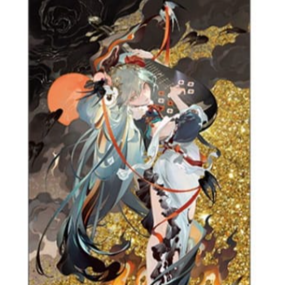 Hatsune Miku - Shimian Maifu - Big Glitter Acrylblock - Good Smile Company - Profil