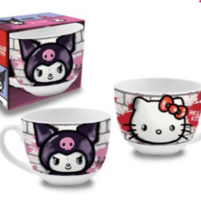Hello Kitty & Kuromi - Hello Kitty and Friends - Cappuccino Tasse - Coriex - Profil