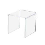 U-Ständer - Dekobrücke - Erhöhung für Figuren - Acrylglas - Größe 10 cm x 10 cm