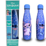 Stitch & Angel - Lilo & Stitch - Trinkflasche (Blue Hearts - 500 ml) - Coriex