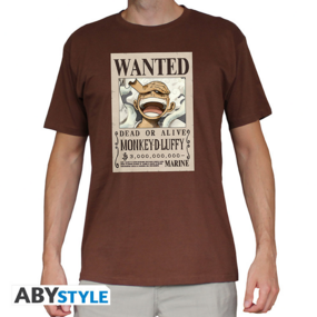 Wanted Ruffy - Men's T-Shirt - L - AbyStyle - Profil