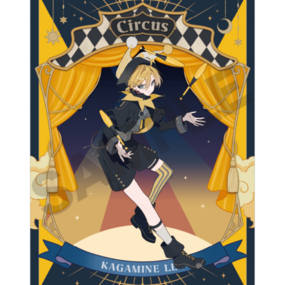 Len Kagamine - Hatsune Miku (Black Circus) - Clear File / Aktenhülle - Crux - Profil
