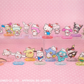 Zufällige Auswahl - Hello Kitty 50th Anniversary - Acrylaufsteller - F-Toys - Profil