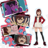 Momo Ayase - DANDADAN - Acrylic Stand (Scenes) - Y Line