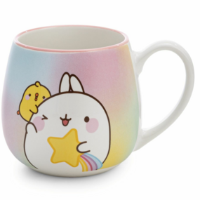 Molang mit Sternschnuppe - Molang - Tasse (400ml) - Profil
