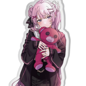 Luka Megurine - Hatsune Miku (Don Quijote Fair 2024) - Acrylic Stand (Kawaii Fashion) - Caravan - Profil