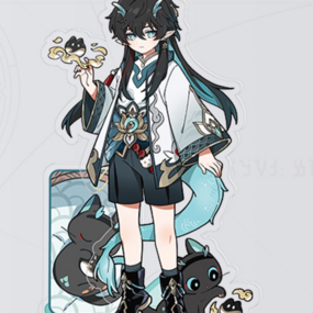 Dan Heng - Honkai: Star Rail - Little Kitty - Acrylic Stand - Profil