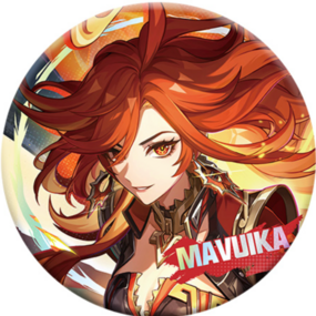 Mavuika - Genshin Impact - Button - miHoYo - Profil
