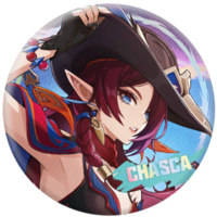 Chasca - Genshin Impact - Button - miHoYo