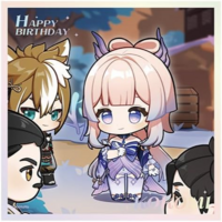 Kokomi Sangonomiya - Genshin Impact - Shikishi (Heartfelt Wishes Series) - miHoYo