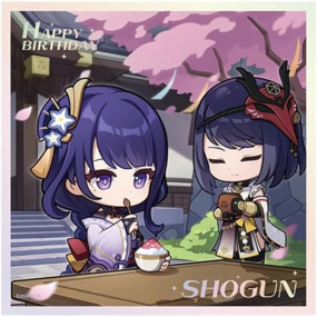 Raiden Shogun - Genshin Impact - Shikishi (Heartfelt Wishes Series) - miHoYo - Profil