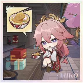 Yae Miko - Genshin Impact - Shikishi (Heartfelt Wishes Series) - miHoYo - Profil