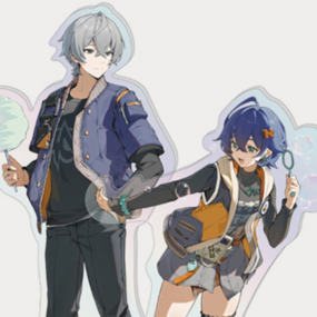 Wise & Belle - Zenless Zone Zero - Acrylaufsteller - miHoYo - Profil