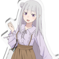 Emilia - Re:Zero: Starting Life in another World - Acrylic Stand'(Kyoto Travel Version) - Kadokawa
