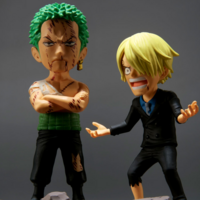 Lorenor Zorro & Sanji Vinsmoke - One Piece - WCF Log Stories ("...NOTHING...AT ALL!!!!") - Banpresto