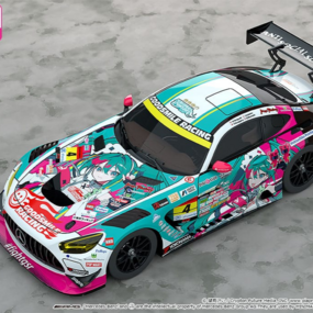 Hatsune Miku AMG 2025 - Season Opening - Itasha 1/64 - Good Smile Racing - Profil
