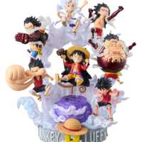 Monkey D. Ruffy - One Piece - WCF Premium Mini Figuren Set - Banpresto