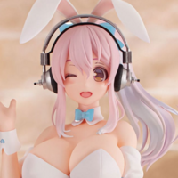 Super Sonico - Light Blue Waitress - BiCute Bunnies - Furyu