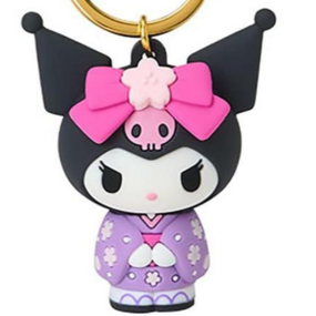Kuromi - 3D Schlüsselanhänger (Sanrio Characters Kimono) - Sanrio - Profil