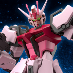 MBF 02 Strike Rouge Gundam - Mobile Suit Gundam SEED - EG 1/144  - Bandai Spirits - Profil