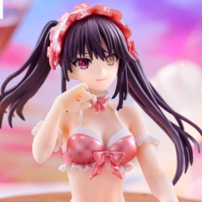 Kurumi Tokisaki - Pastel Red Swimsuit - Noodle Stopper - Furyu - Profil
