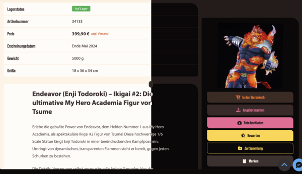 Kein Dark mode mehr bei Figuya?